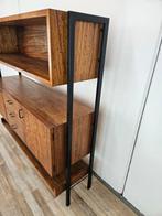 Credenza - Credenza minimalistisch in teak uit de jaren 60,