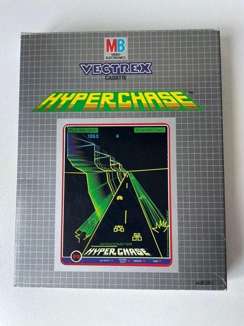 MB Milton Bradley - Vectrex - Hyper chase - Videogame - In, Games en Spelcomputers, Spelcomputers | Overige Accessoires