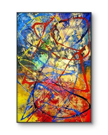 Micha Lenartowicz (Lenar) - Grand Abstract - XXL, Antiek en Kunst