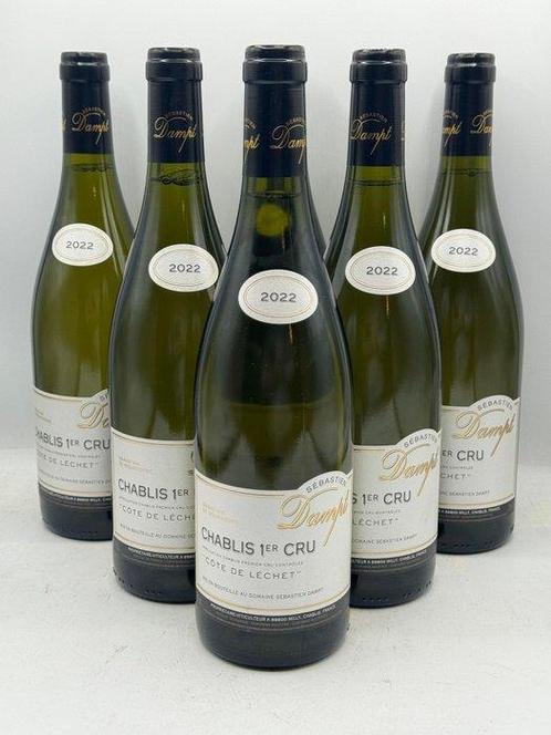 2023 Sébastien Dampt, Côte de Léchet - Chablis 1er Cru - 6, Verzamelen, Wijnen
