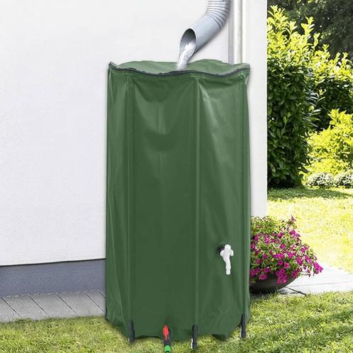 vidaXL Watertank met kraan opvouwbaar 380 L PVC, Tuin en Terras, Overige Tuin en Terras, Nieuw, Verzenden