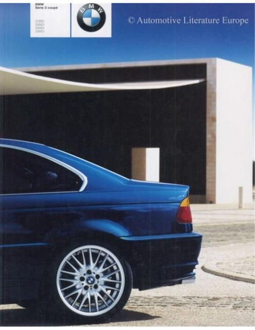 2001 BMW 3 SERIE COUPÉ BROCHURE FRANS, Boeken, Auto's | Folders en Tijdschriften