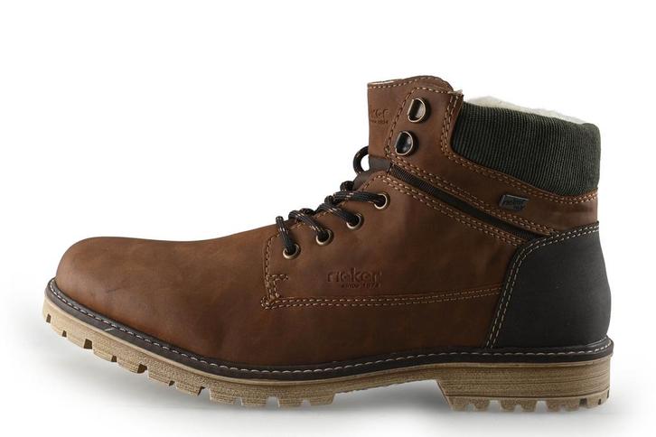 Rieker Veterboots in maat 43 Bruin, Kleding | Heren, Schoenen, Bruin, Zo goed als nieuw, Boots, Verzenden