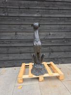 Beeld, XL Bronze Greyhound Dog - 89.5 cm - Brons - 2025