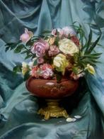 Emilie Vernay (active in 1850-1880) - Bouquet of flowers, Antiek en Kunst, Kunst | Schilderijen | Klassiek