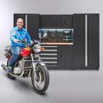 Datona Werkbank 160 cm met bovenkast en twee, Ophalen of Verzenden, Nieuw