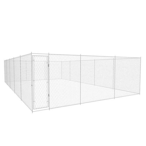 vidaXL Hondenkennel voor buiten 950x570x185 cm, Dieren en Toebehoren, Hondenbenches, Nieuw, Verzenden