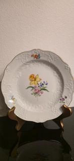 Meissen - Bord - Neubrandenstein - Porselein - Bunte Blume