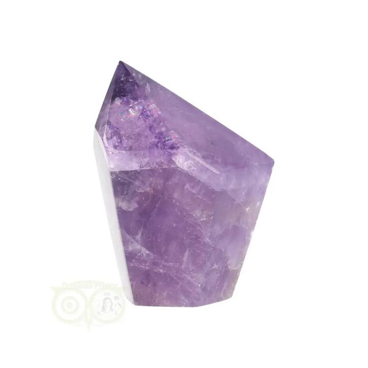 Amethist geslepen punt Nr 15 - 79 gram, Handtassen en Accessoires, Edelstenen, Nieuw, Verzenden