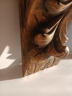 Wandrek (2) - Verguld hout - van grote afmeting