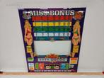 Frontplaat bingo/gokautomaat Wimi Miss bonus..., Ophalen, Nieuw