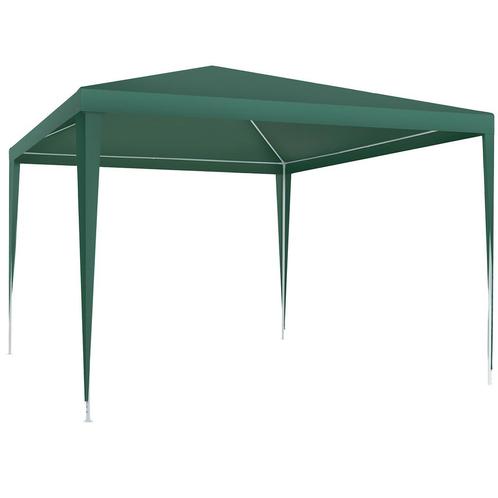 tectake Paviljoen Farah, waterdicht, steeksysteem, 3x3m - gr, Tuin en Terras, Partytenten, Verzenden