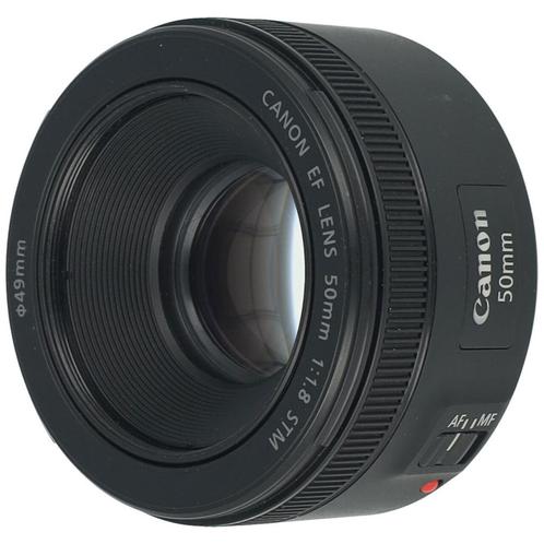 Canon EF 50mm F/1.8 STM occasion, Audio, Tv en Foto, Foto | Lenzen en Objectieven, Zo goed als nieuw, Verzenden