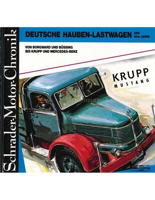 DEUTSCHE HAUBEN-LASTWAGEN DER 50er JAHRE VON BORGWARD UND, Livres, Autos | Livres