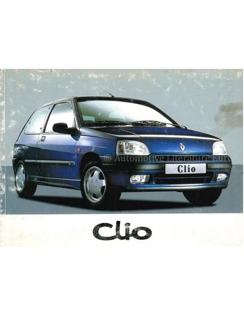 1995 RENAULT CLIO INSTRUCTIEBOEKJE FRANS, Auto diversen, Handleidingen en Instructieboekjes