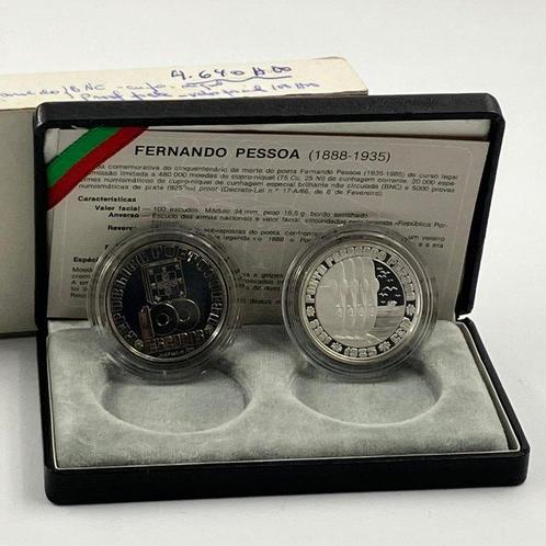 Portugal. 100 Escudos 1985 Commemorative Coins Fernando, Postzegels en Munten, Munten | Europa | Niet-Euromunten