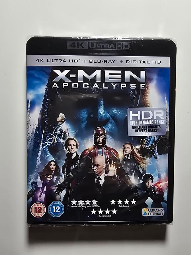 X-MEN APOCALYPSE (IMPORT WITHOUT DUTCH SUBS) (IN SEAL), Cd's en Dvd's, Blu-ray, Gebruikt
