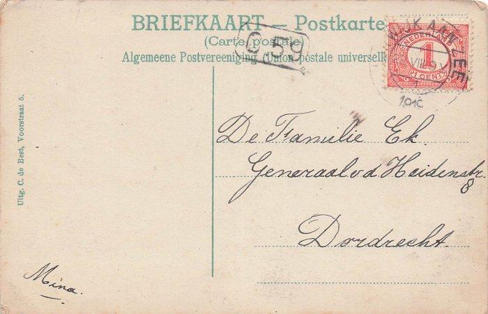 Pays-Bas - Tram dans le paysage urbain, tram et tram à, Verzamelen, Postkaarten | Buitenland
