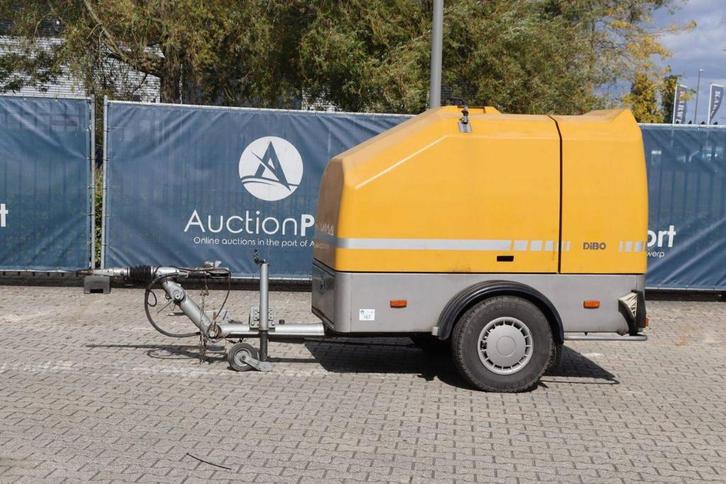 Veiling: Aanhanger Hogedrukreiniger Noyens A1 1750D 1996, Zakelijke goederen, Machines en Bouw | Liften, Steigers en Ladders, Ophalen