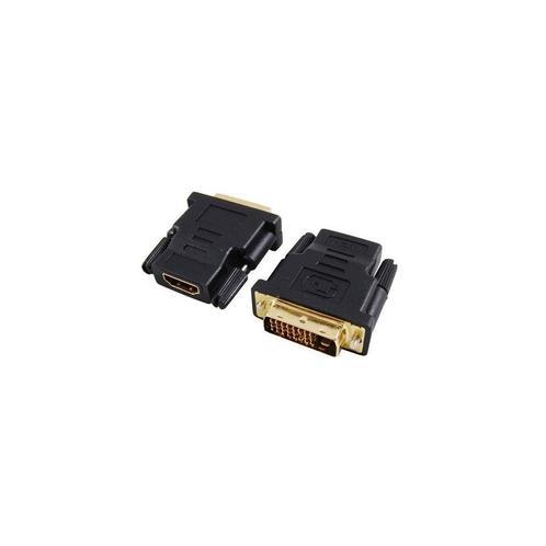 HDMI Female naar 24+1 DVI Male Adapter (HDMI adapters), Computers en Software, Accu's en Batterijen, Nieuw, Verzenden