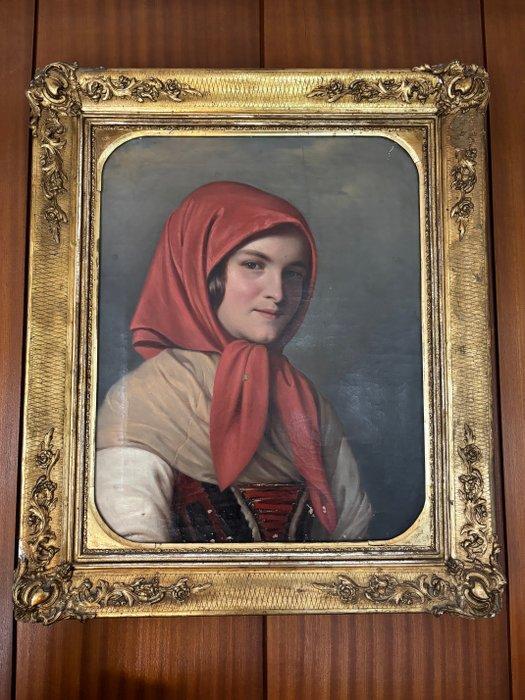 Holnstein (XIX) - Portrait, Antiquités & Art, Art | Peinture | Classique