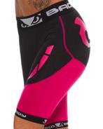 Bad Boy Dames Sphere Dames Compressie Shorts Zwart Roze, Verzenden, Zwart, Vechtsport, Nieuw