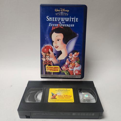 Disney Sneeuwwitje en de Zeven Dwergen VHS, Cd's en Dvd's, VHS | Kinderen en Jeugd, Zo goed als nieuw, Ophalen of Verzenden