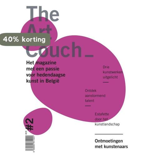 TheArtCouch #2 5430001611021 Frederic de Meyer, Boeken, Overige Boeken, Zo goed als nieuw, Verzenden