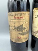 1974 Château Petit Village & 1982 Château de Sales - Pomerol, Nieuw