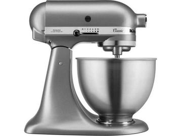 KitchenAid 5K45SSESL mixer Staande mixer 275 W Zilver,, Verzenden