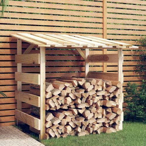 vidaXL Pergola met dak 100x90x100 cm geïmpregneerd, Tuin en Terras, Palen, Balken en Planken, Nieuw, Verzenden