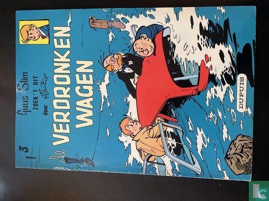 Guus Slim - De verdronken wagen - 1960, Livres, BD, Envoi
