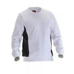 Jobman 5402 sweatshirt xs blanc/noir, Nieuw