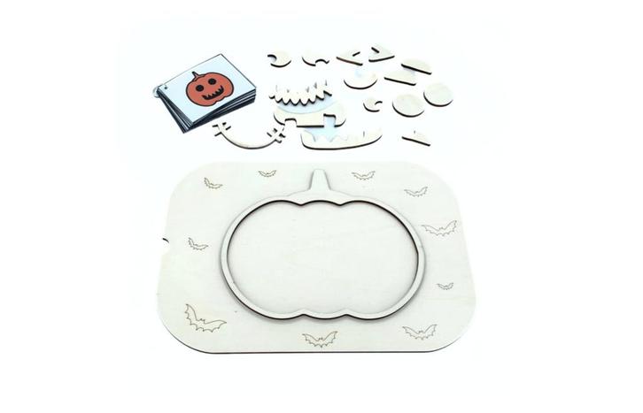 Houten Onderwijsmateriaal Pompoen (3D), Kinderen en Baby's, Speelgoed | Educatief en Creatief, Nieuw, Ophalen of Verzenden