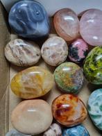 Grand lot HQ pierres de paume, différents minéraux 7 - 3,6, Collections, Minéraux & Fossiles