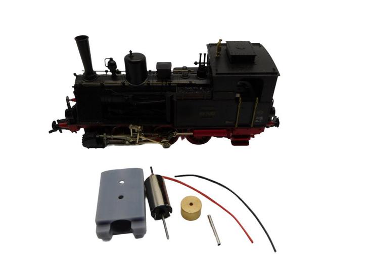 micromotor HF001F motor ombouwset voor Fleischmann BR BR, Hobby en Vrije tijd, Modeltreinen | H0, Gelijkstroom, Overige typen