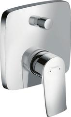 Hansgrohe Metris ééngreeps badmengkraan afbouwdeel voor iBox, Doe-het-zelf en Bouw, Ophalen of Verzenden, Nieuw, Chroom, Kraan
