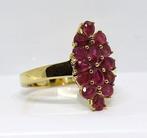 Zonder minimumprijs - Ring Zilver - 2.52ct. tw. Robijn -