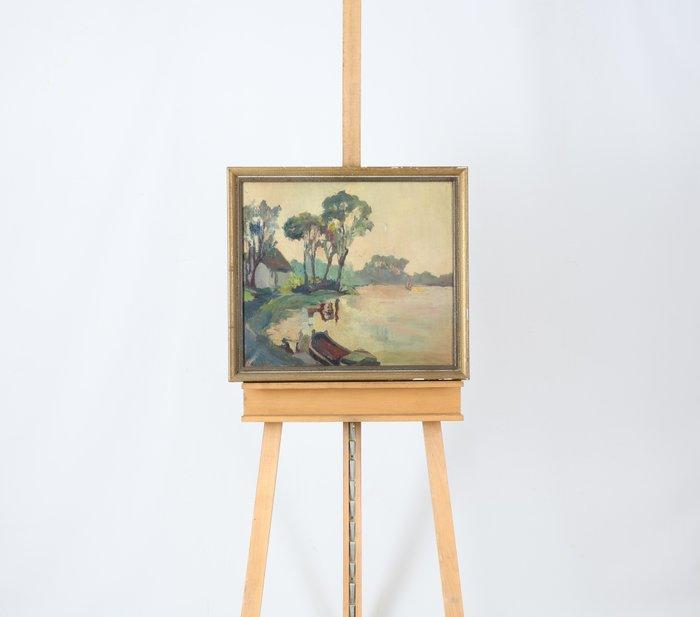 Johanna Pieneman (1889-1986) - Landschap, Antiek en Kunst, Kunst | Schilderijen | Klassiek