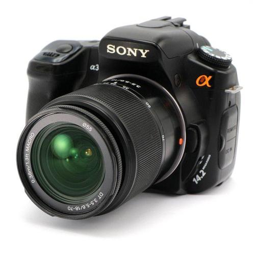 Sony DSLR-A350 + DT 18-70mm f/3.5-5.6 spiegelreflex #SONY, Audio, Tv en Foto, Fotocamera's Digitaal
