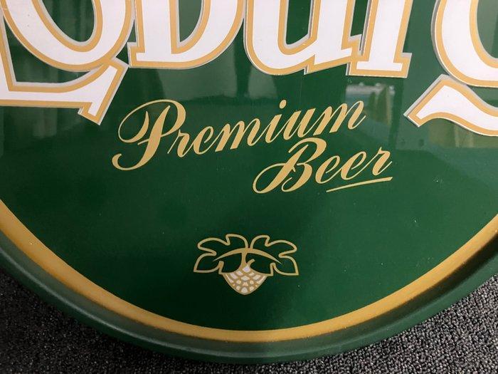 Loburg Premium beer. - Lichtbak - Plastic, Antiek en Kunst, Antiek | Wandborden en Tegels