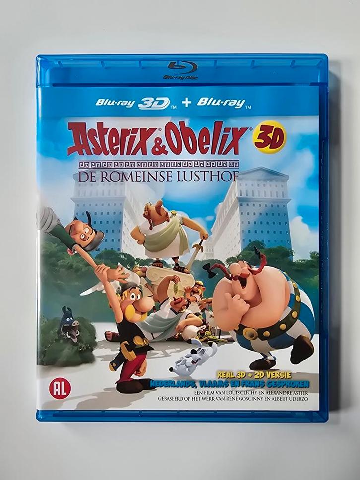ASTERIX & OBELIX DE ROMEINSE LUSTHOF (3D + 2D) (BLURAY), Cd's en Dvd's, Blu-ray, Gebruikt