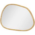 TRUUSK Asymmetrische Wandspiegel 70x50cm - Badspiegel Met Ho, Verzenden, Nieuw