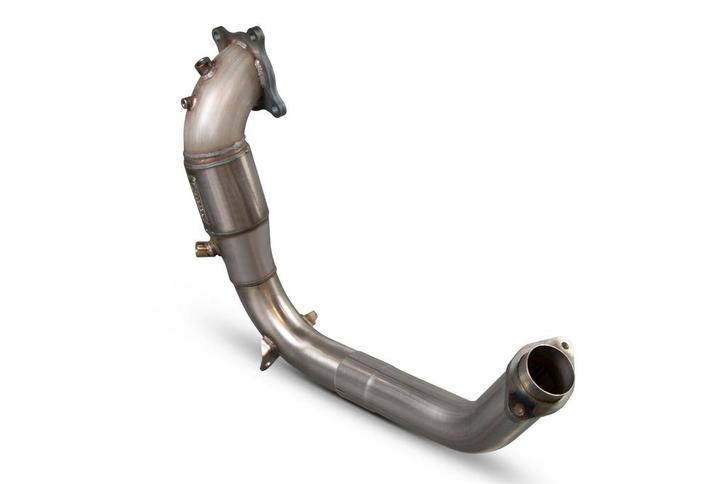 Honda Civic Type R FK2 (LHD) | Downpipe met een high flow sp, Auto-onderdelen, Uitlaatsystemen, Nieuw, Verzenden