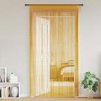 vidaXL Koordgordijnen 2 st 140x250 cm goudkleurig, Verzenden, Nieuw