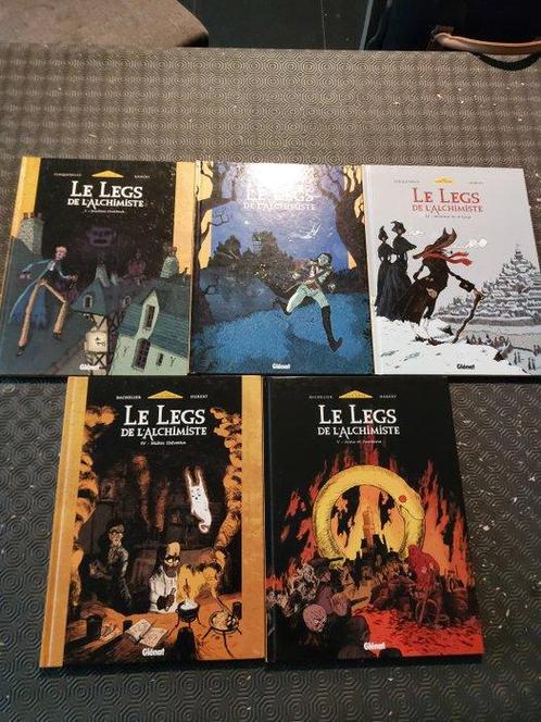 Le Legs de lalchimiste T1 à T5 + 3x ex-libris - Série, Boeken, Stripverhalen