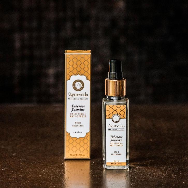 Song of India - Roomspray Vata Tuberoos Jasmijn - 50 ml -, Sports & Fitness, Produits de santé, Wellness & Bien-être, Enlèvement ou Envoi