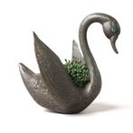 Les etains de Paris - Jardinière - Cygne aux yeux verts -, Antiek en Kunst, Curiosa en Brocante