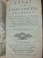 Abbé Jean-Antoine Nollet - Essai sur l’électricité des corps