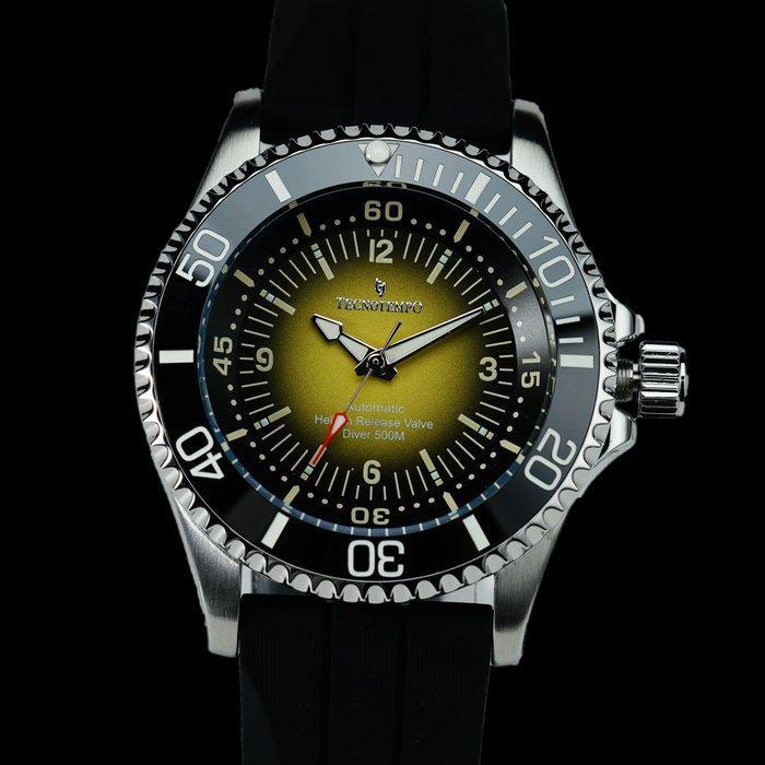 Tecnotempo - Diver 500M/1650ft WR - Automatic - - - Zonder, Handtassen en Accessoires, Horloges | Heren